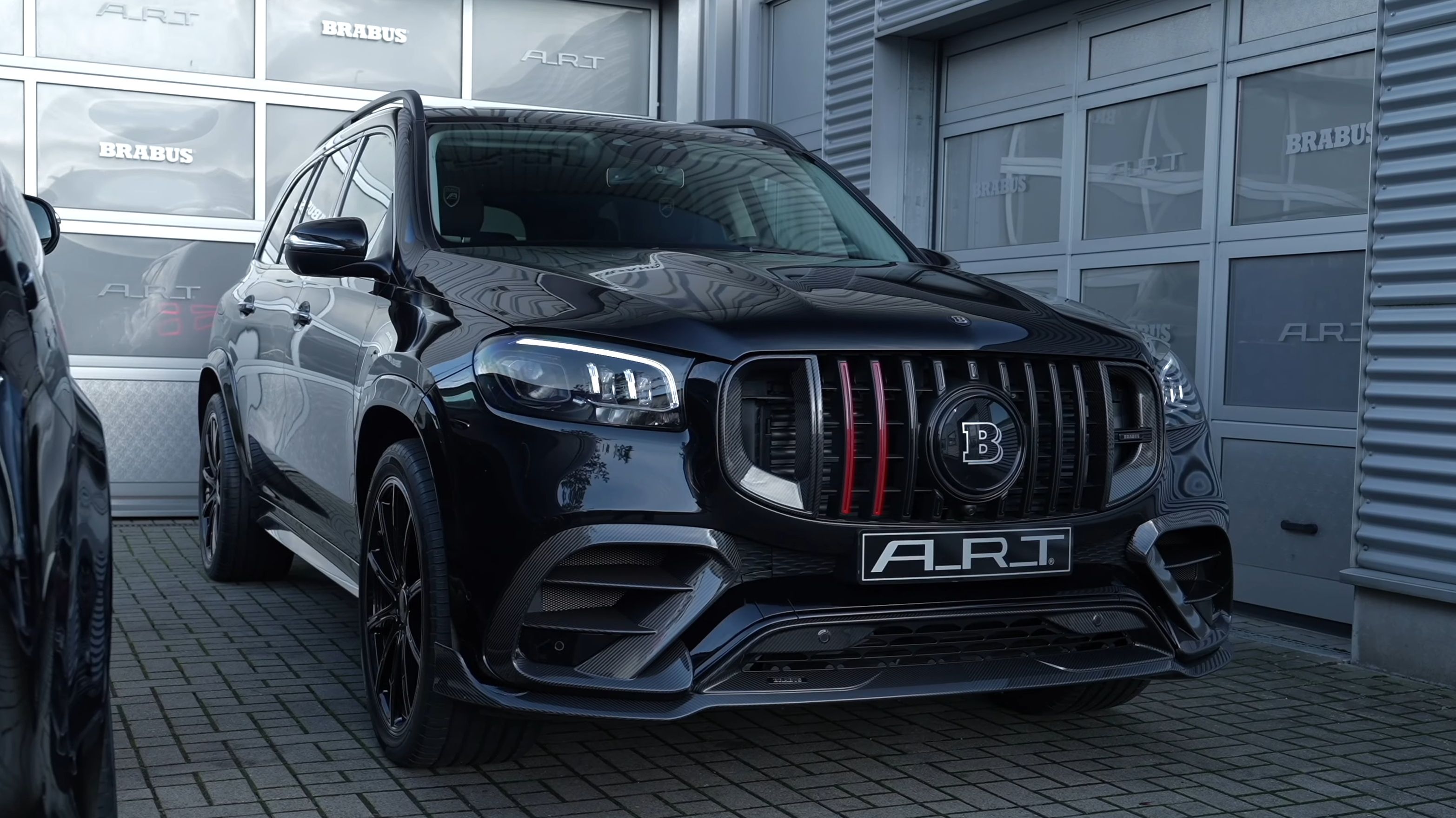 奔驰 x167 巴博斯gls级 brabus gls63 新外观内饰