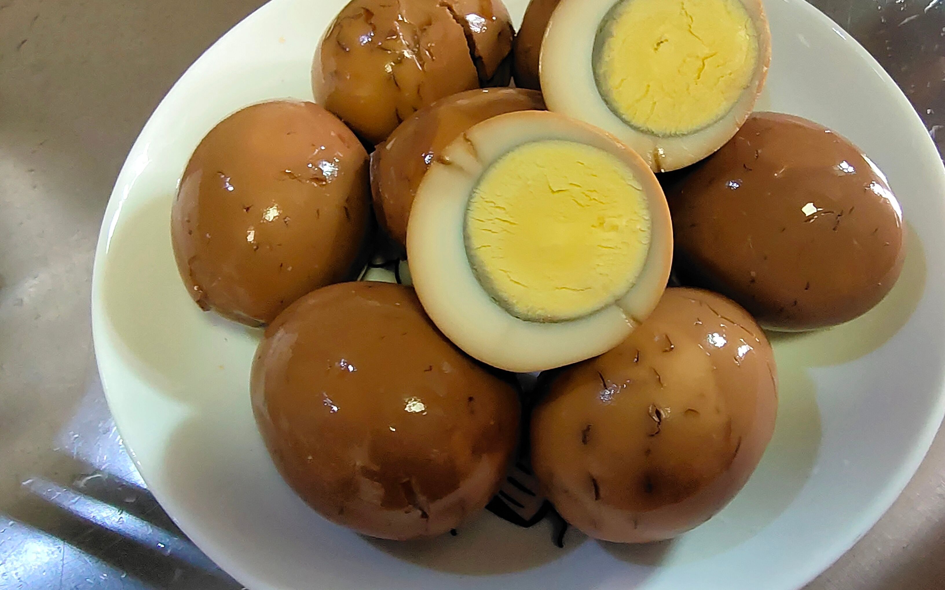 二月二龙抬头,山西老祁做一锅卤蛋,吃起来相当入味儿太香了