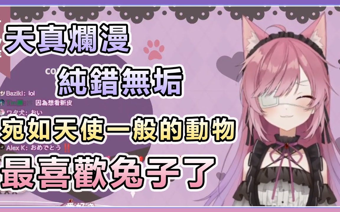 【みけねこ】最喜欢小兔子了!哔哩哔哩bilibili