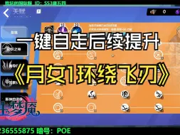 Download Video: 【火炬之光无限】SS3赛季月女1自走环绕飞刃百亿思路