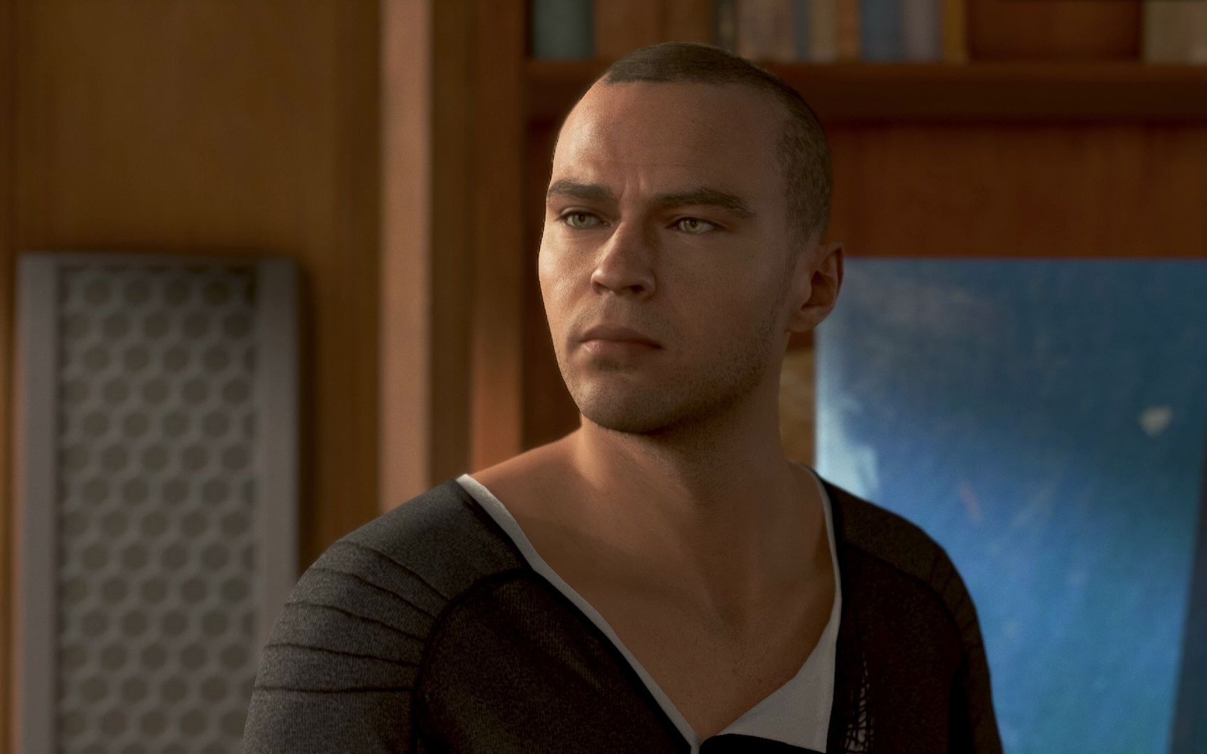 《底特律:变人》马库斯弹琴 《忧郁》