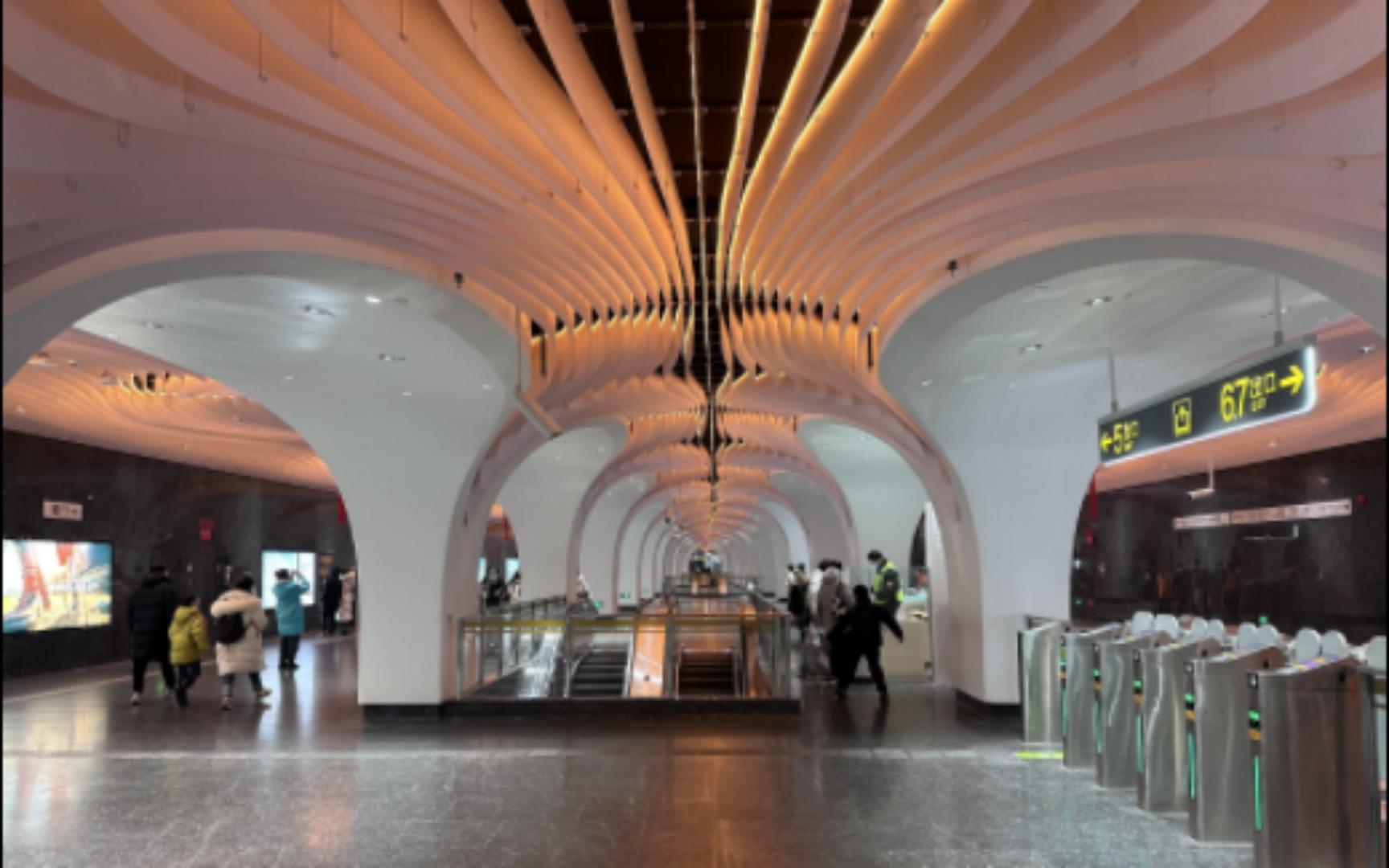 【上海地铁】14号线豫园站延时摄影