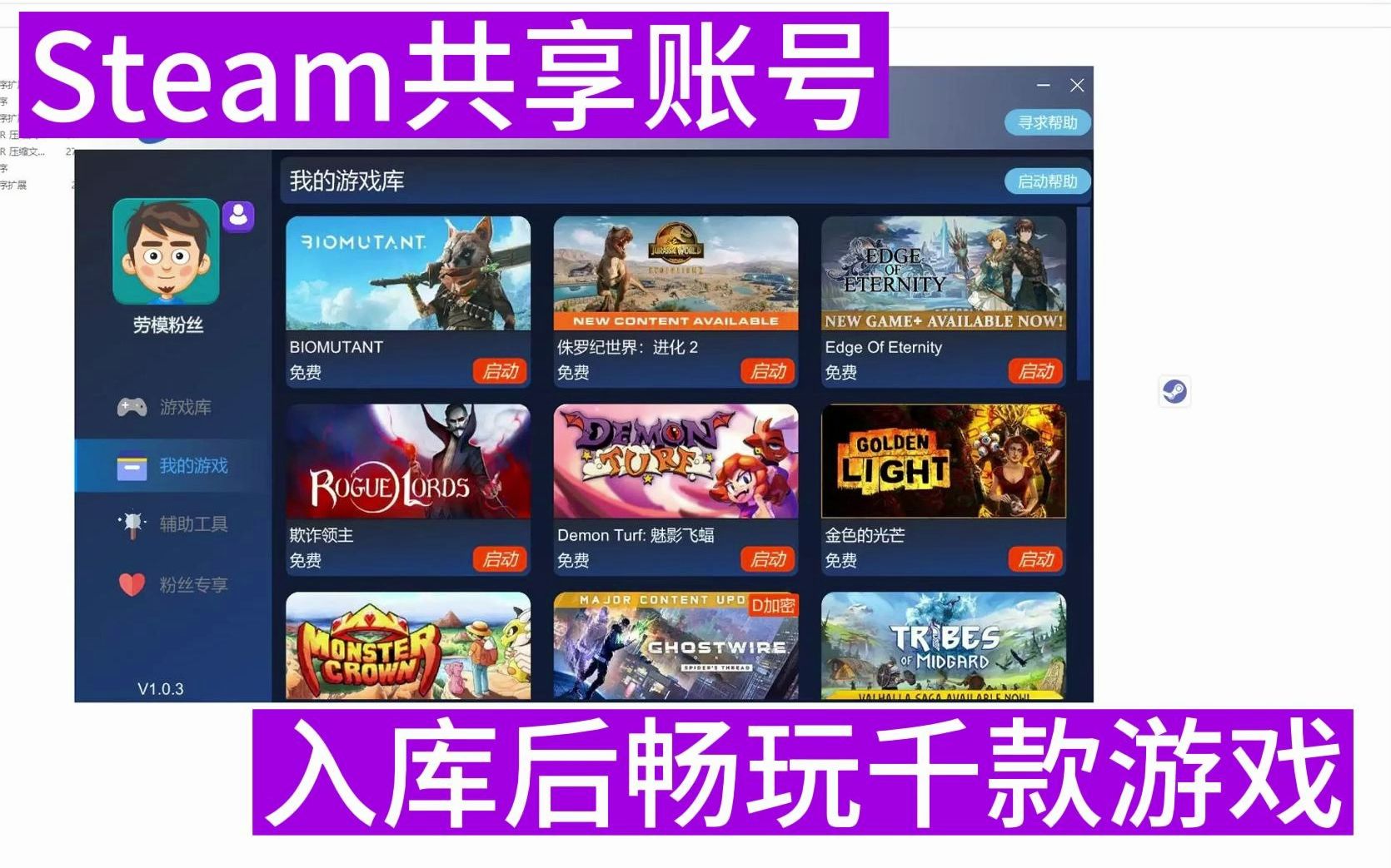 steam入库工具