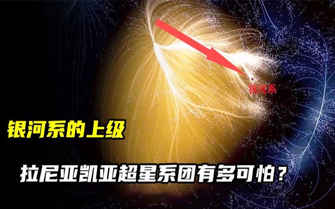 [图]银河系的上级，代号拉尼亚凯亚的超星系团，到底有多可怕？