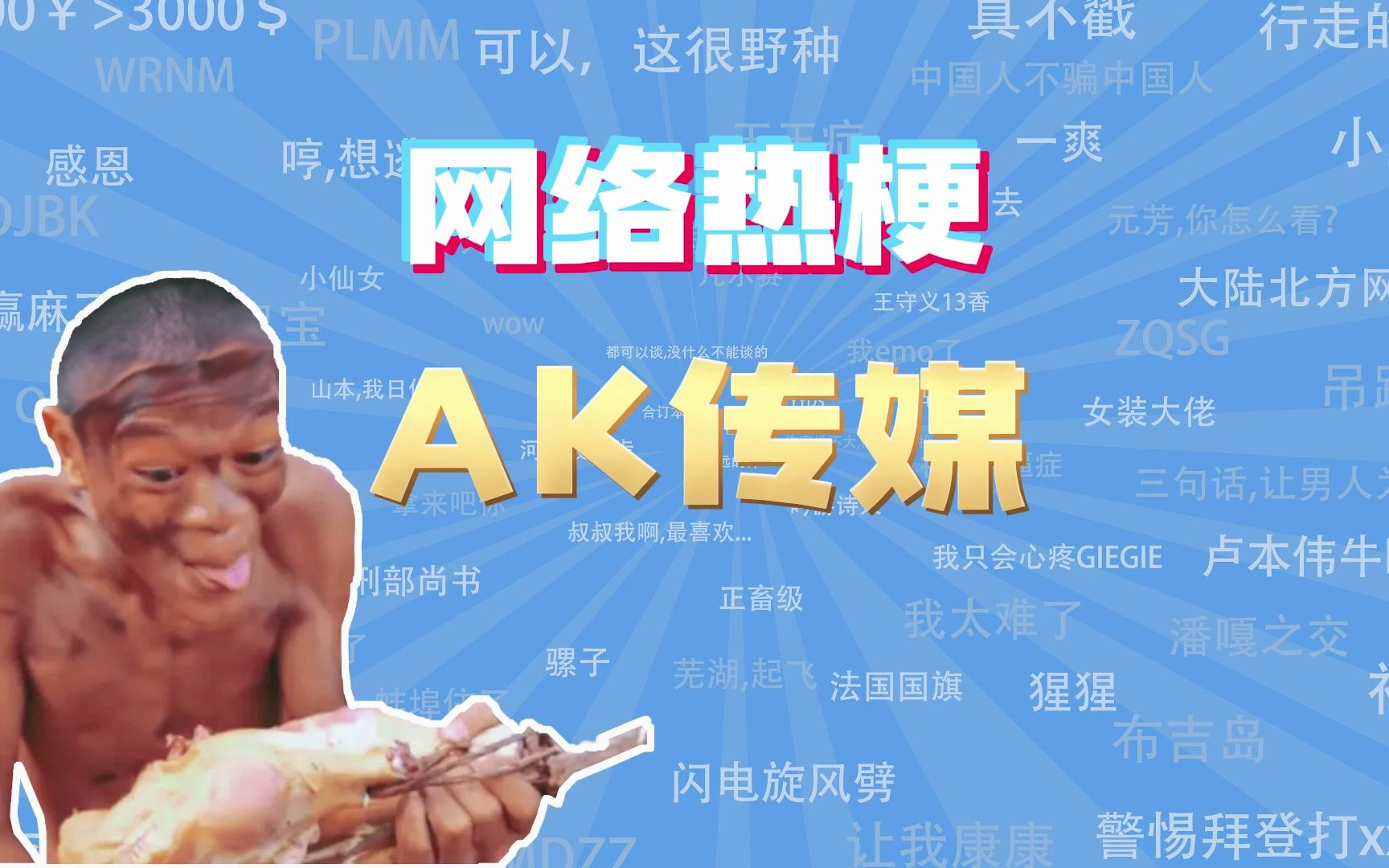 【网梗课代表】AK传媒是什么梗?哔哩哔哩bilibili