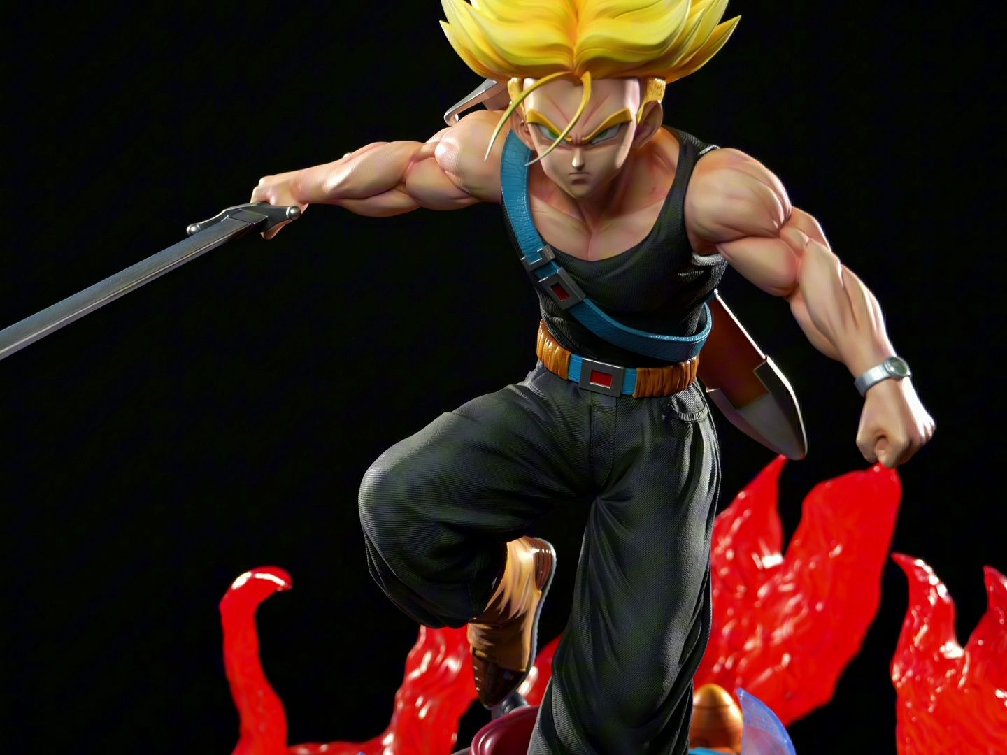 nec studio《龙珠z系列》特兰克斯2.0 1/4 手办雕像来啦!