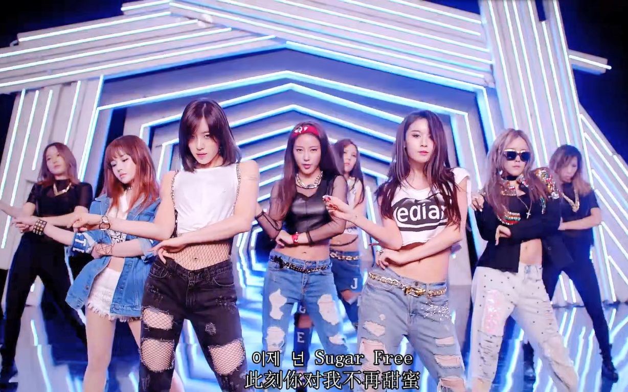 [图]【全场中字】怀念曾经的时光 讨厌无糖的感觉！T-ARA《Sugar Free》《让给别人可惜吗》音乐合集