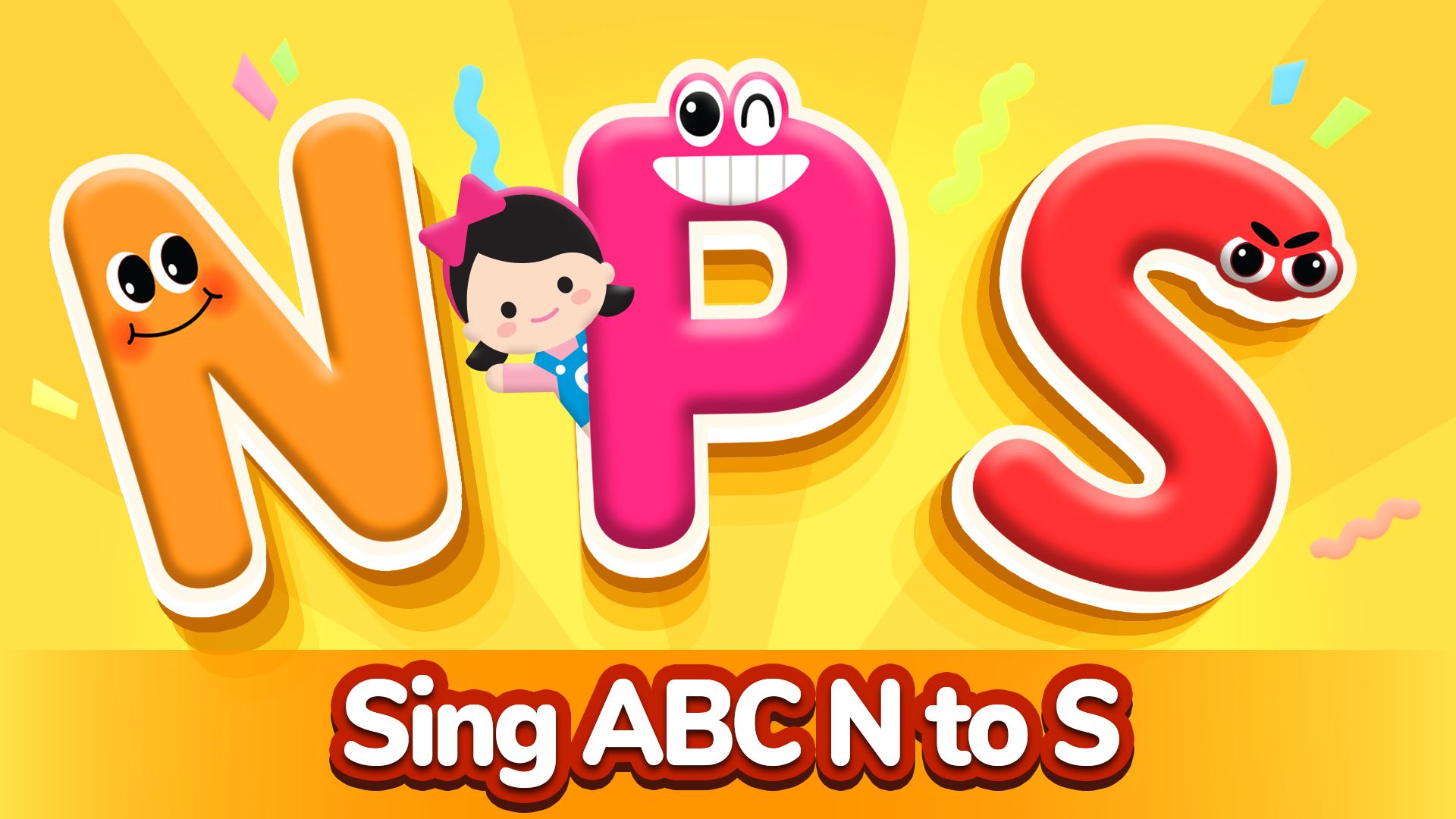 凯利英语启蒙儿歌 sing abc英语儿歌 n-s