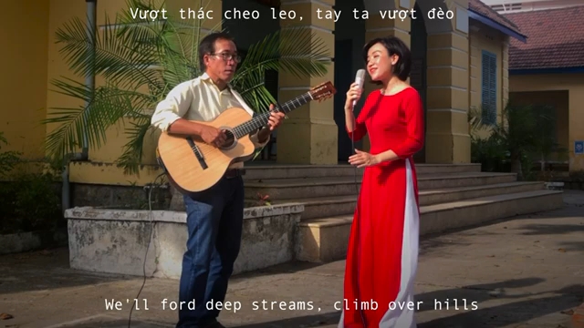 [图]郑公山反战名曲《携手相连》 （NỐI VÒNG TAY LỚN）