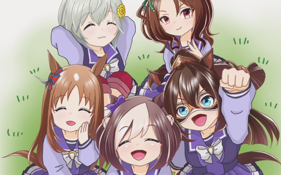 赛马娘四格ed-饭桌组的ぴょいっと78はれるや!