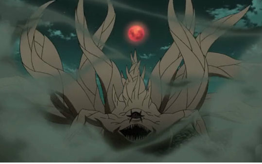 创世之祖十尾复活,这场面不是一般的霸气!