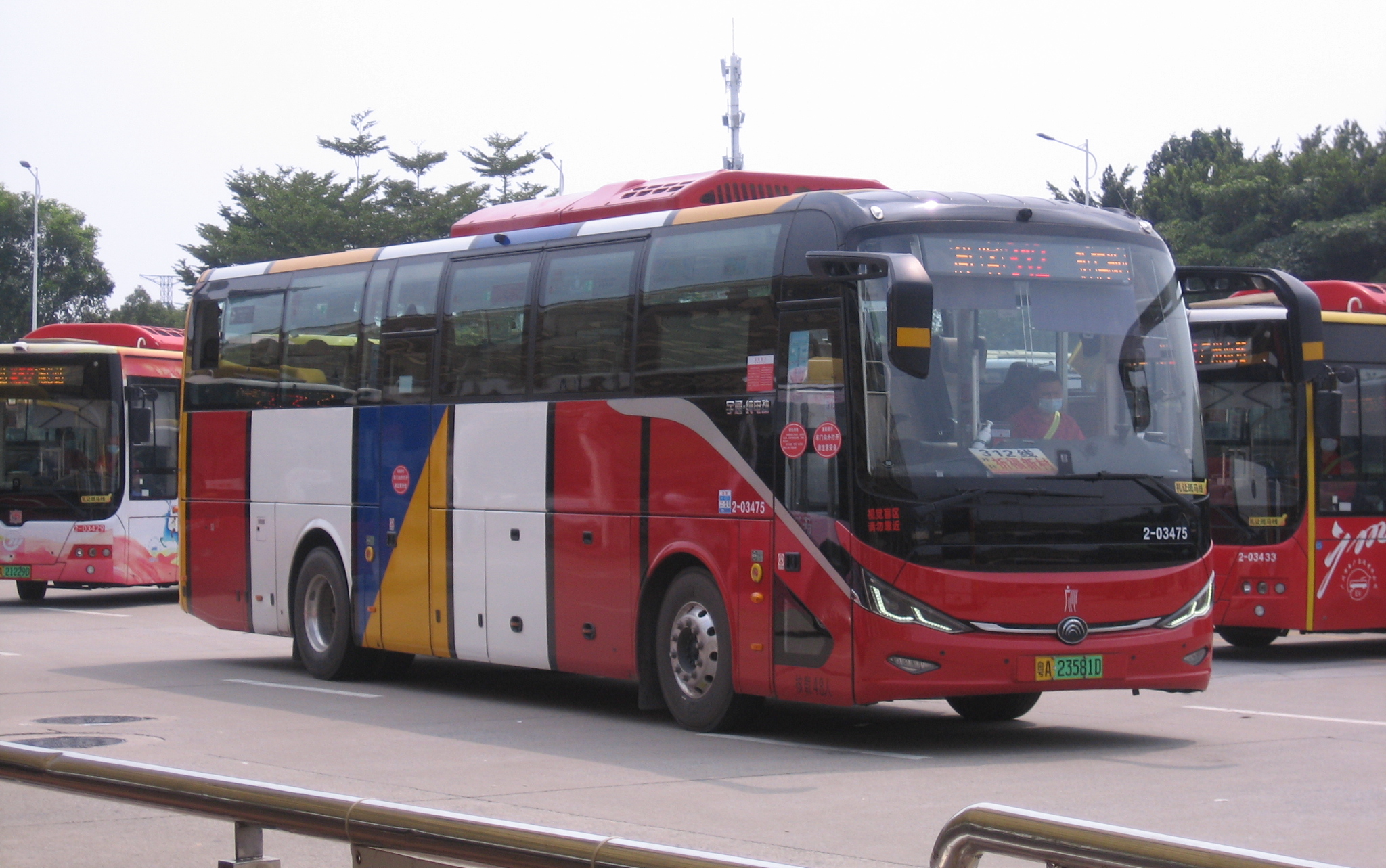 广州公交312路 宇通zk6117bevy37k_哔哩哔哩_bilibili