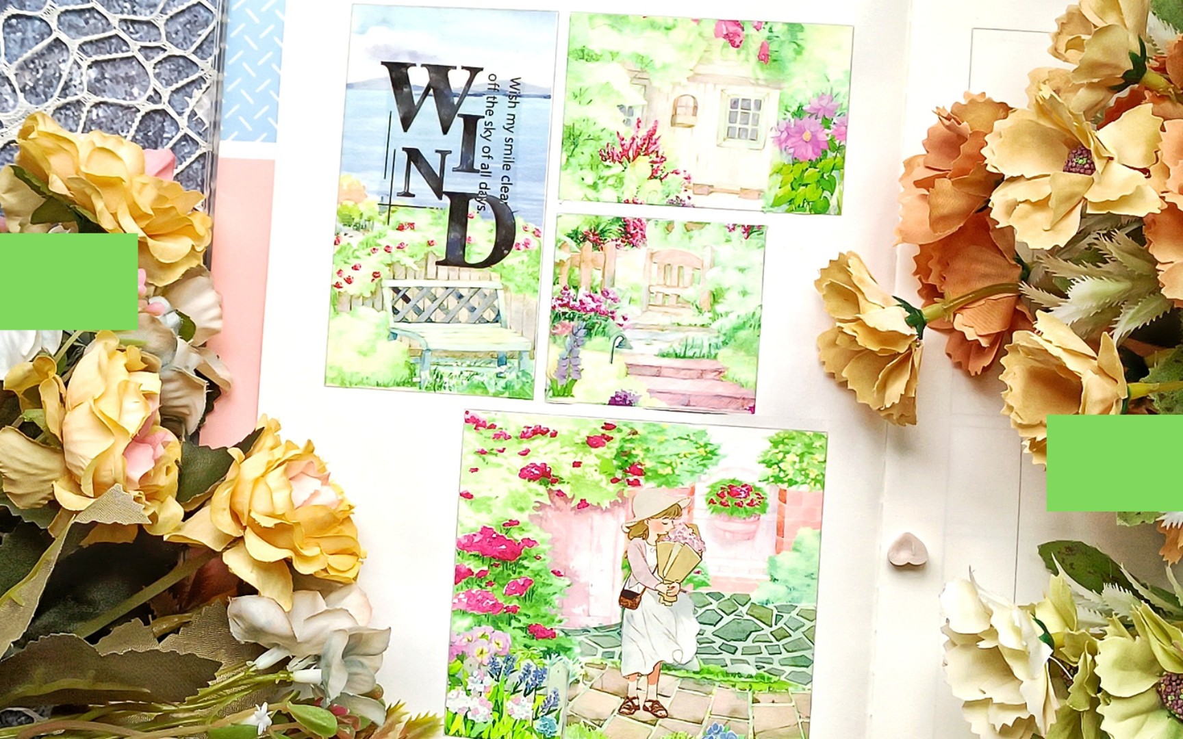 造景拼贴 碎悦分镜本1(4)丨手帐拼贴【渣】