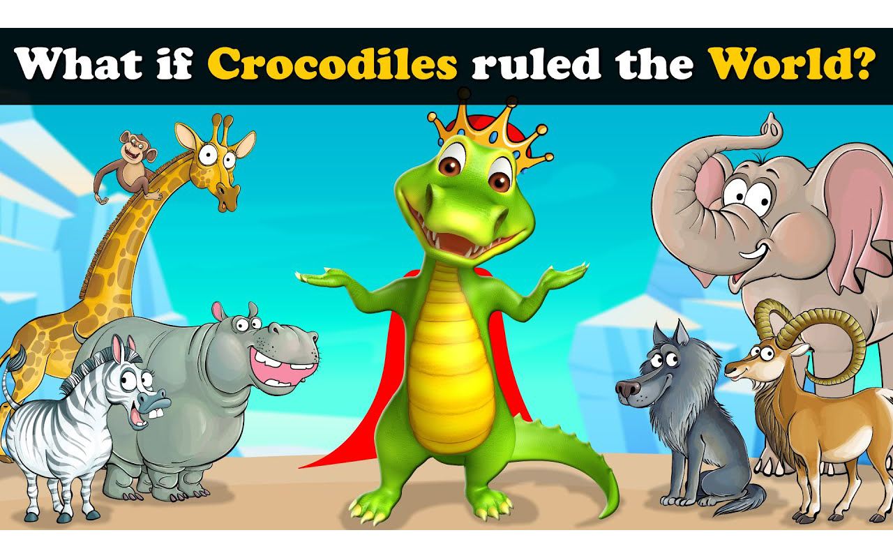 [图]What if Crocodiles ruled the World | AumSum - What if