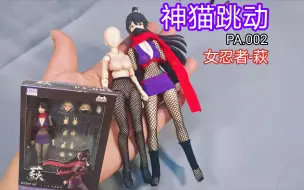 Download Video: 渔网服的女忍者你喜欢吗？神猫跳动PA.002女忍者萩开箱