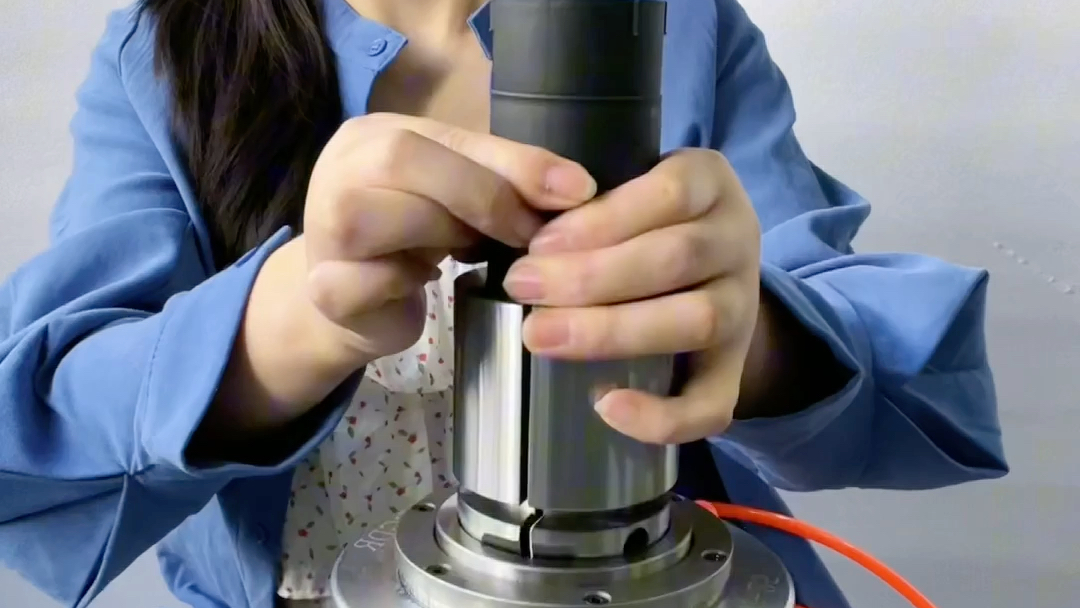 车床中空旋转气动卡盘根据工件制作夹爪 自动化设备卡盘夹具