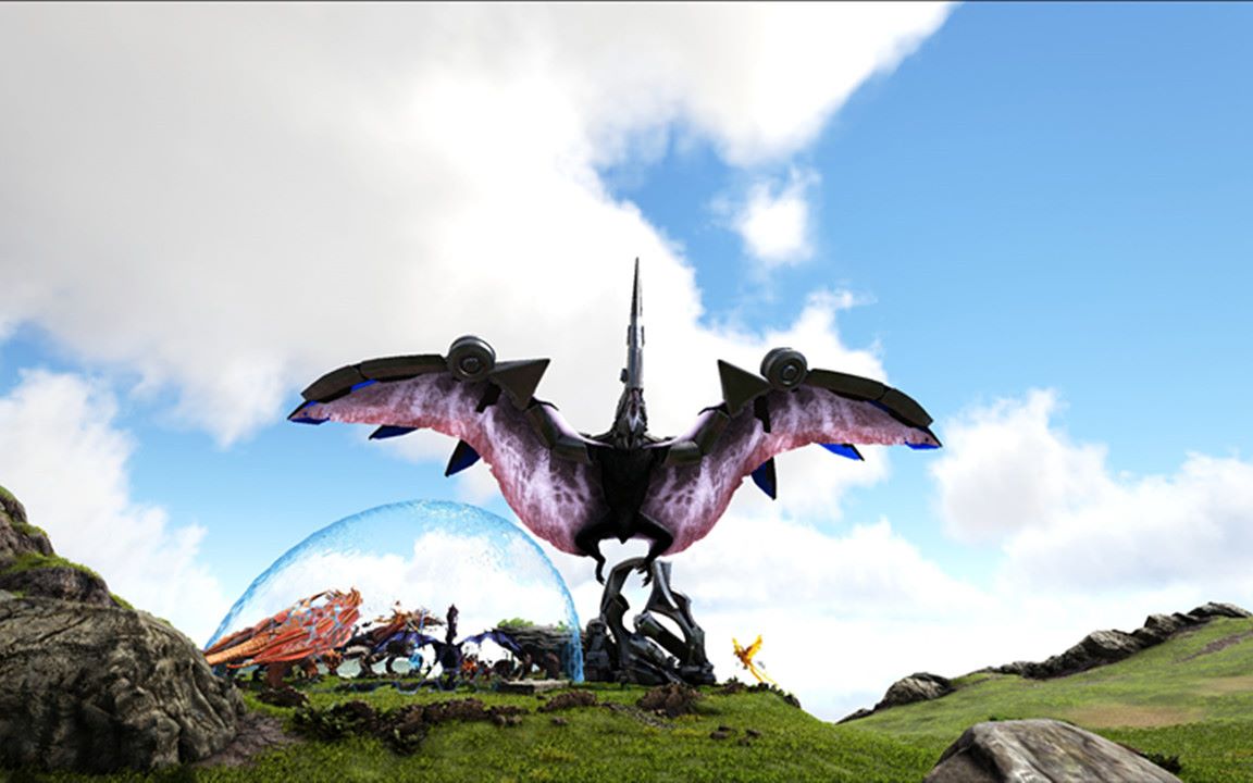 幽冥:方舟生存进化 修罗战场 第二十期 原始火龙和 泰克巨型古神