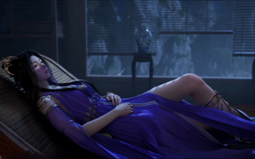 紫灵仙子太销魂了,她好漂亮