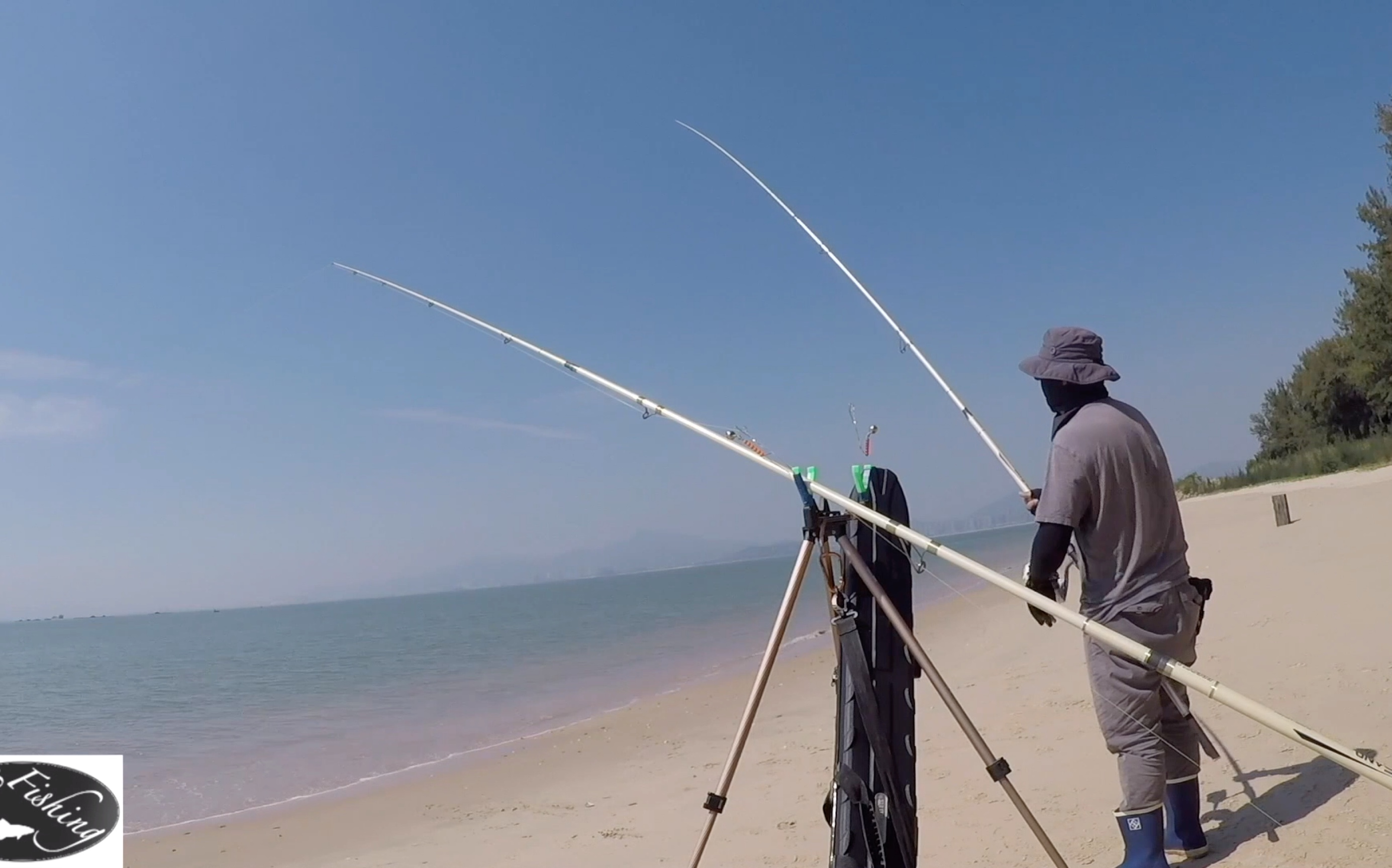 focus fishing vlog 1 沙滩,远投,钓鱼_哔哩哔哩 (゜-゜)つロ 干杯