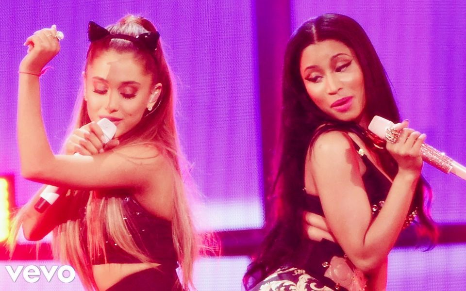 《bang bang》a妹ariana grande联手麻辣鸡nicki minaj