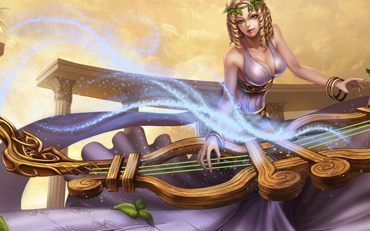 《英雄联盟》极地大乱斗之琴女:队友叫爸爸求换英雄,于是就让他带赢了