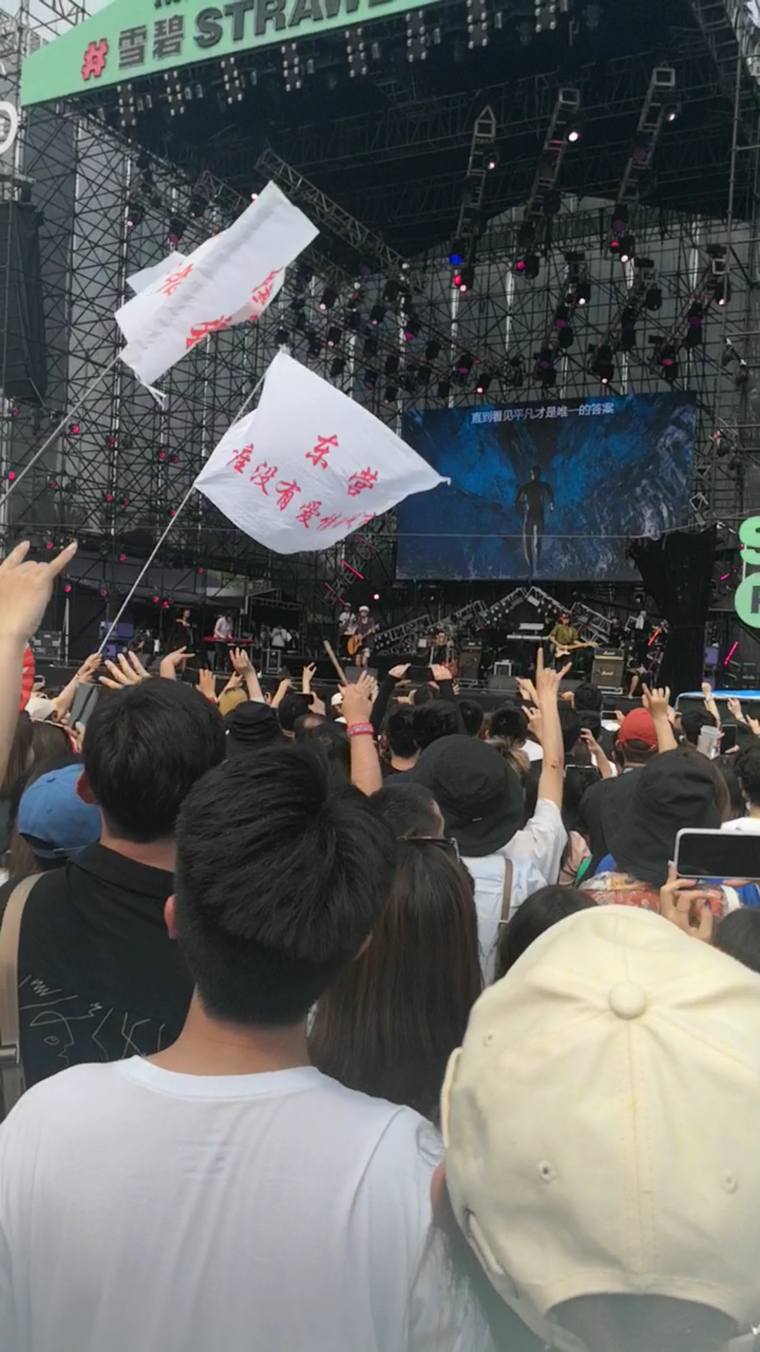 朴树《平凡之路》东营草莓音乐节newboy