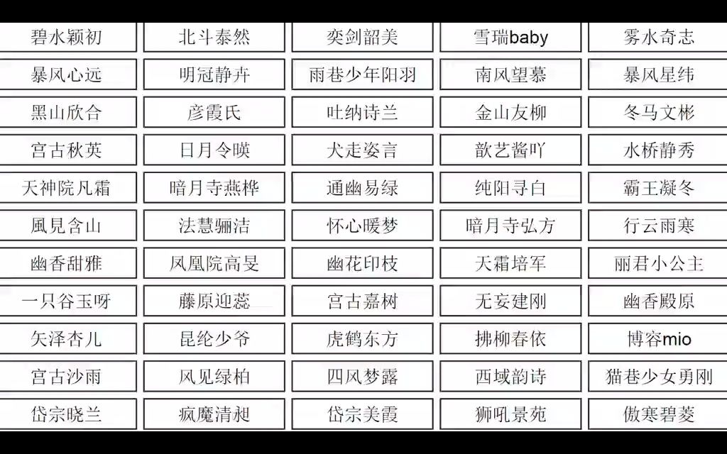 最适合打游戏的网名六字(最适合打游戏的网名六字女)