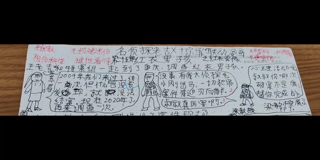 [图]《名侦探老吉×十宗罪之红衣男孩联动漫画》第二十五部 《红衣男孩》