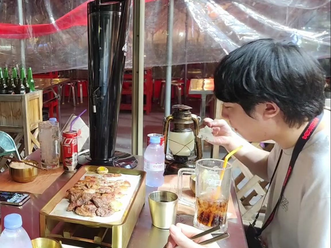 【khan】240515直播回放:韩国人勇闯成都day2 韩式烤肉