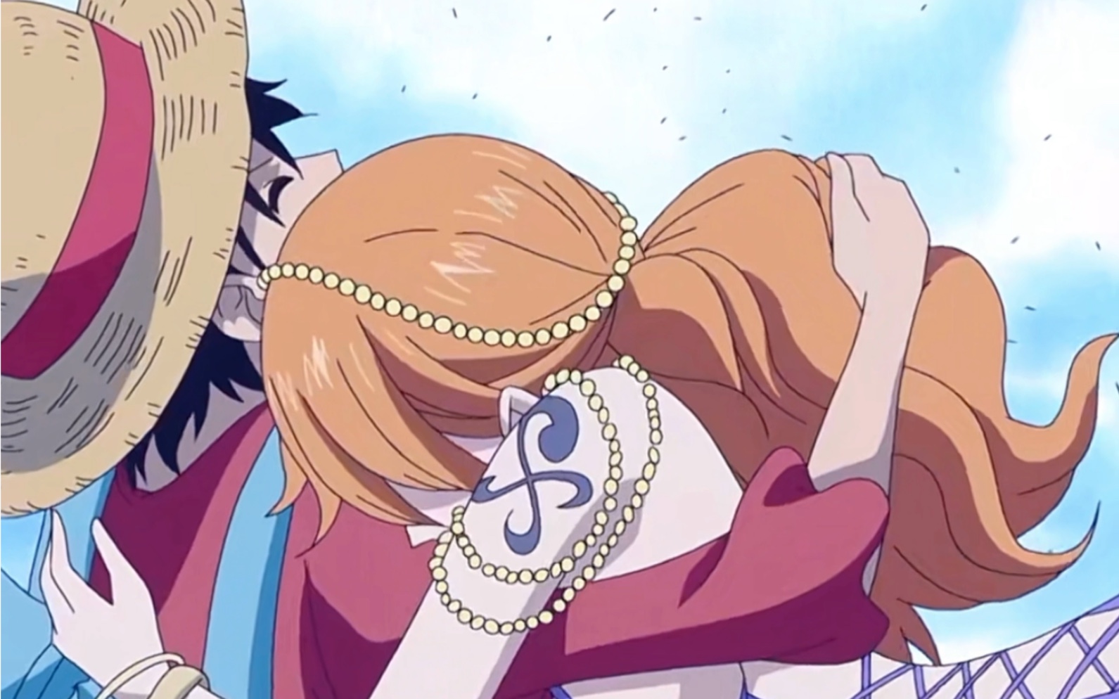 路飞他们给足了娜美安全感～他们真的有好好的宠着娜美