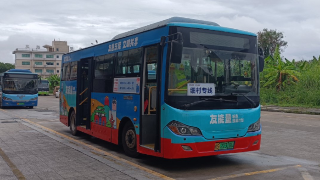 【东莞公交 新线首航】pov-374 樟村菜篮子专线 樟村田禾中心环线全程