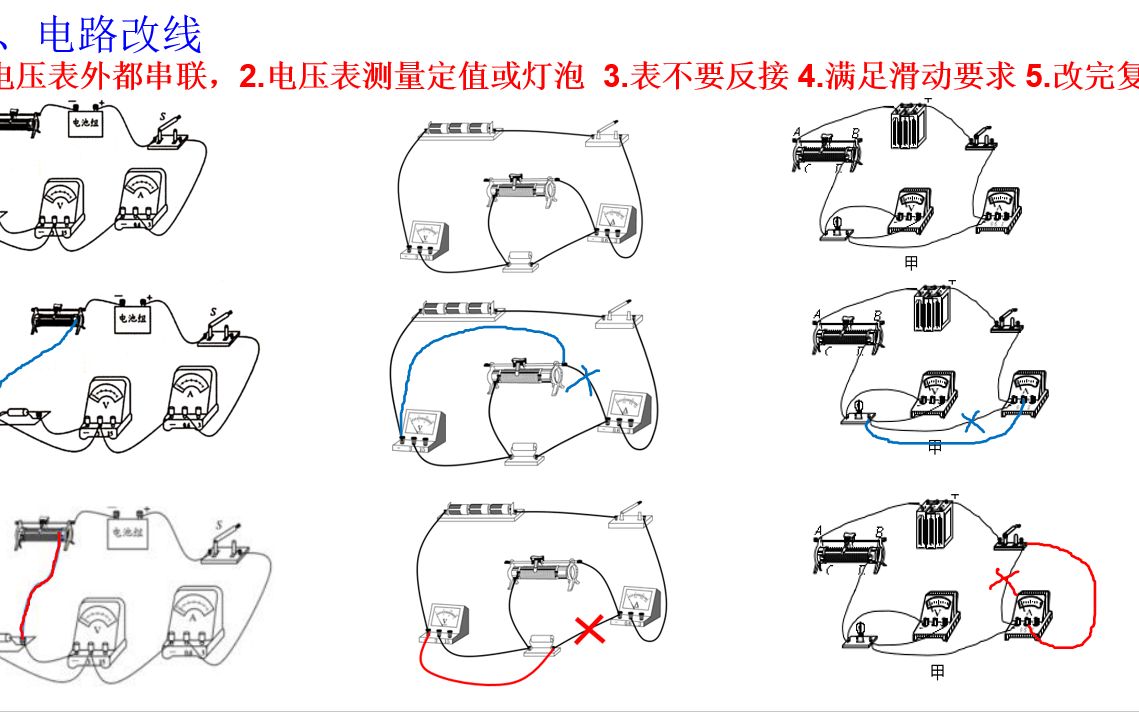 [图]电学画图题总结