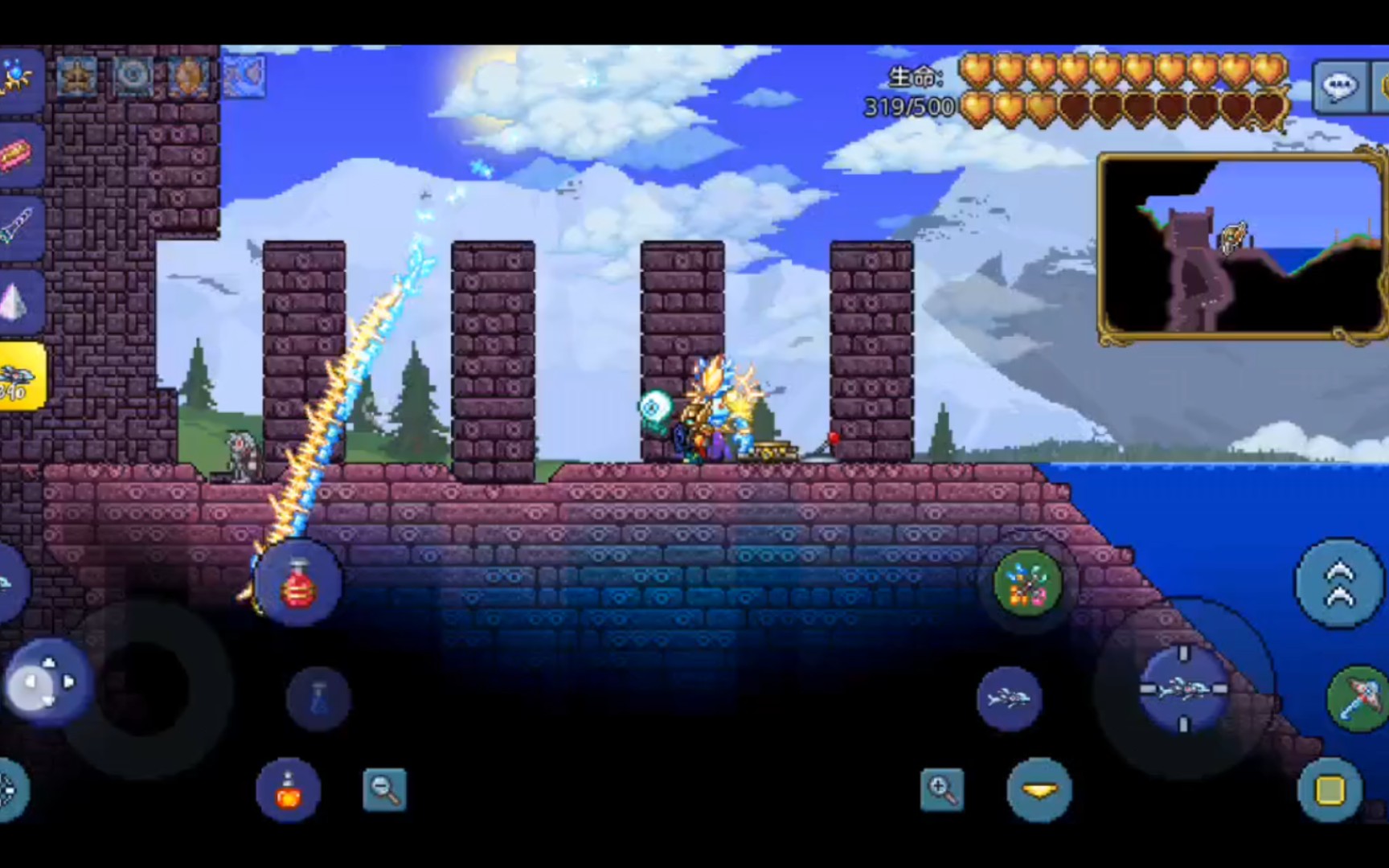 泰拉瑞亚大师难度世界的地牢守卫