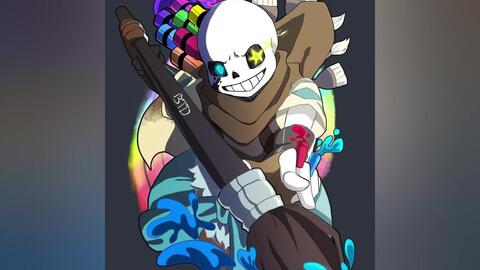 Pixilart - Aftertale ink sans fight by Universal-puro