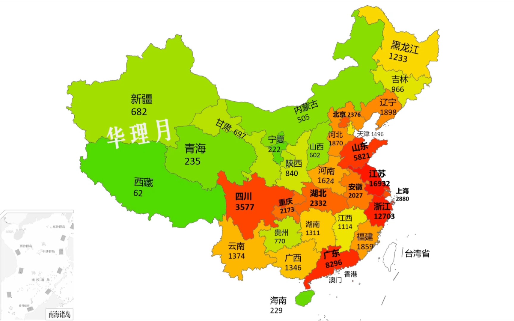 我国各省城市桥梁数量排名