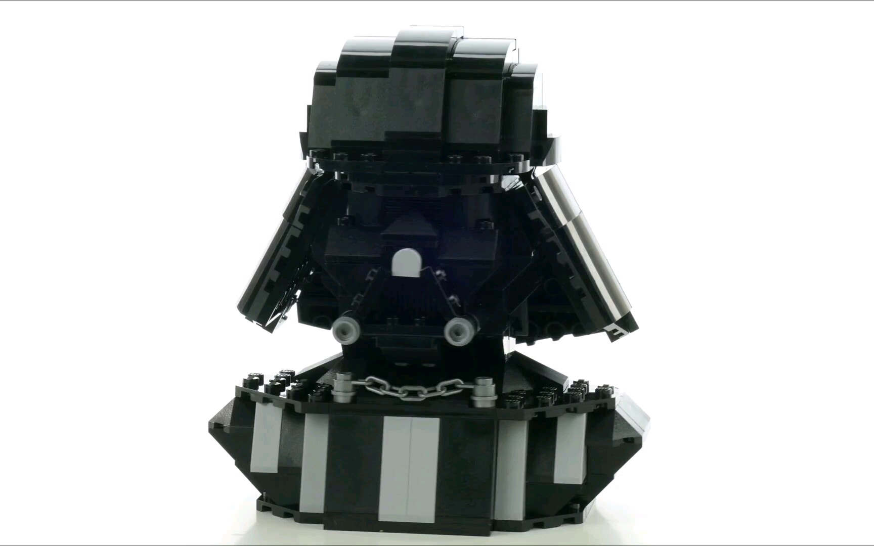 lego 75227 达斯·维达半身像(乐高星球大战20周年纪念)快速搭建