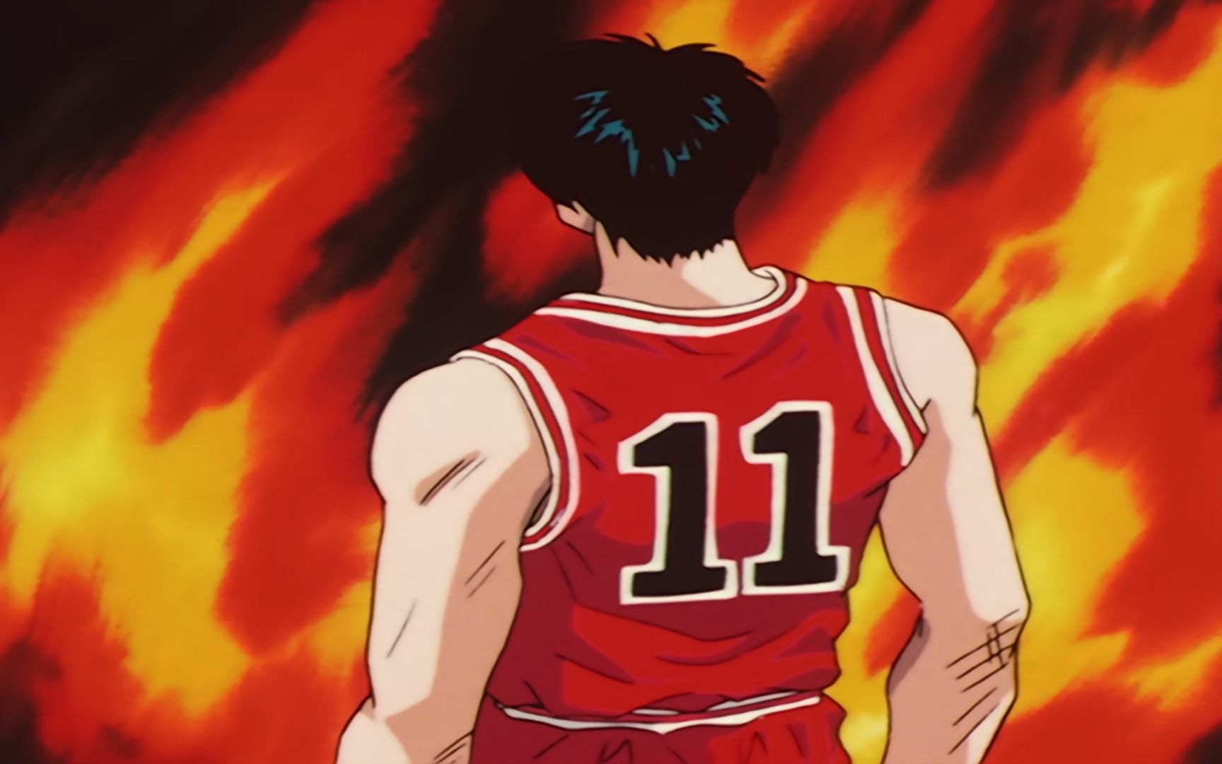 灌篮高手14:陵南高校展开迅猛攻势,赤木流川燃志追回比分