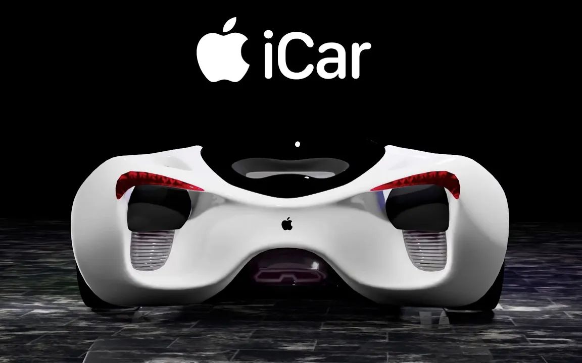 苹果电动汽车 icar(apple car)渲染,太科幻!