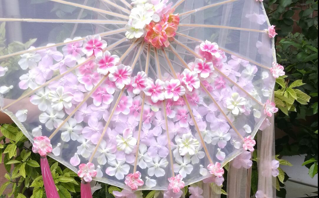 古风流苏花伞制作教程