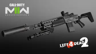 Download Video: 【L4D2创意工坊】COD:MW MK14-EBR（Replace AK-47）