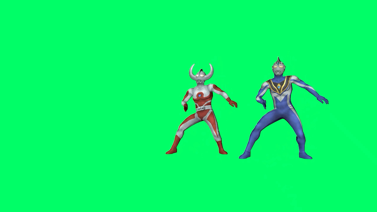 奥特曼绿幕素材分享