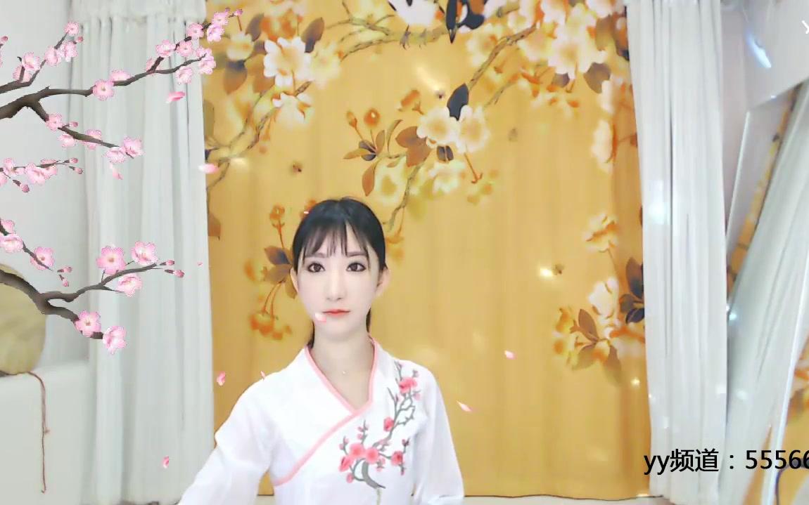 美女主播郭mini原创古风舞蹈蜀绣