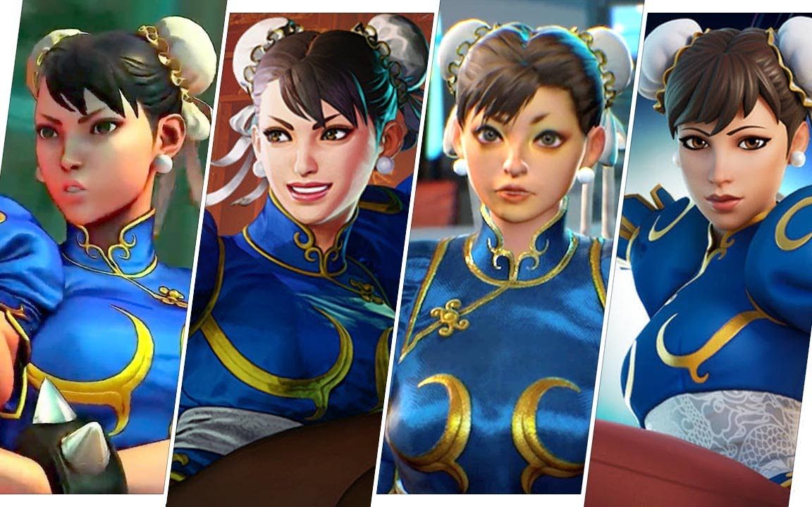 【chunli】春丽的发展史(街头霸王2—堡垒之夜)_哔哩哔哩_bilibili