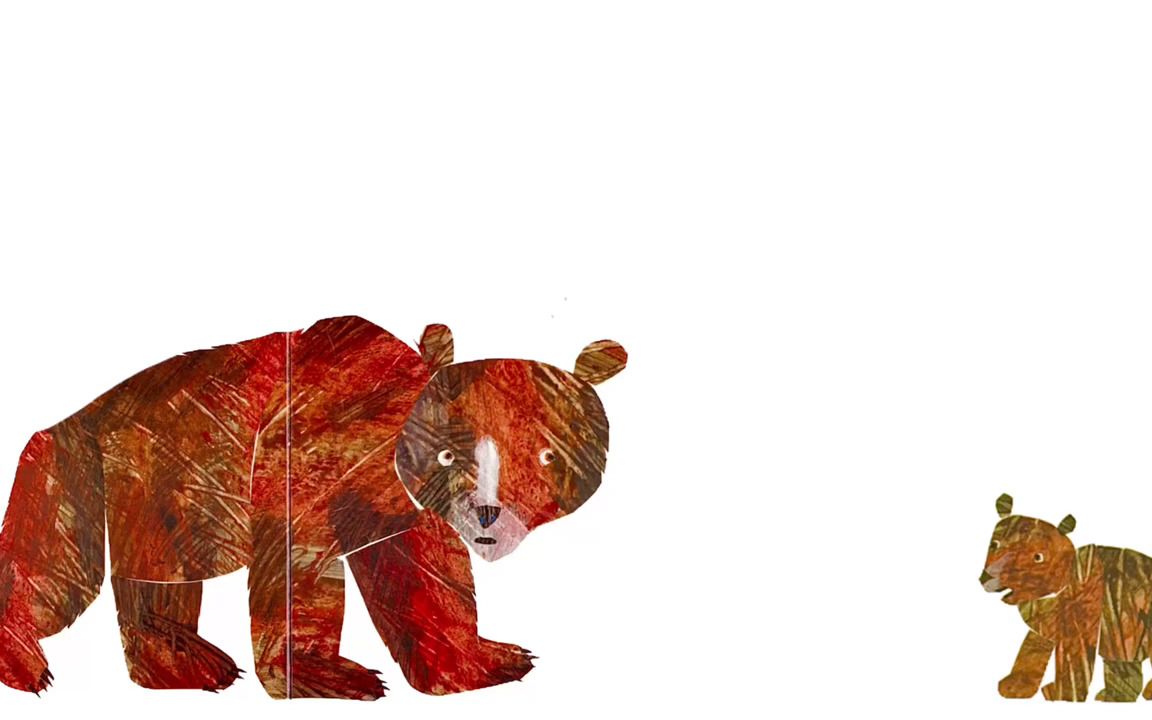 [图]Baby Bear Baby Bear What do you See？by Eric Carle卡尔老爷爷儿童启蒙绘本系列