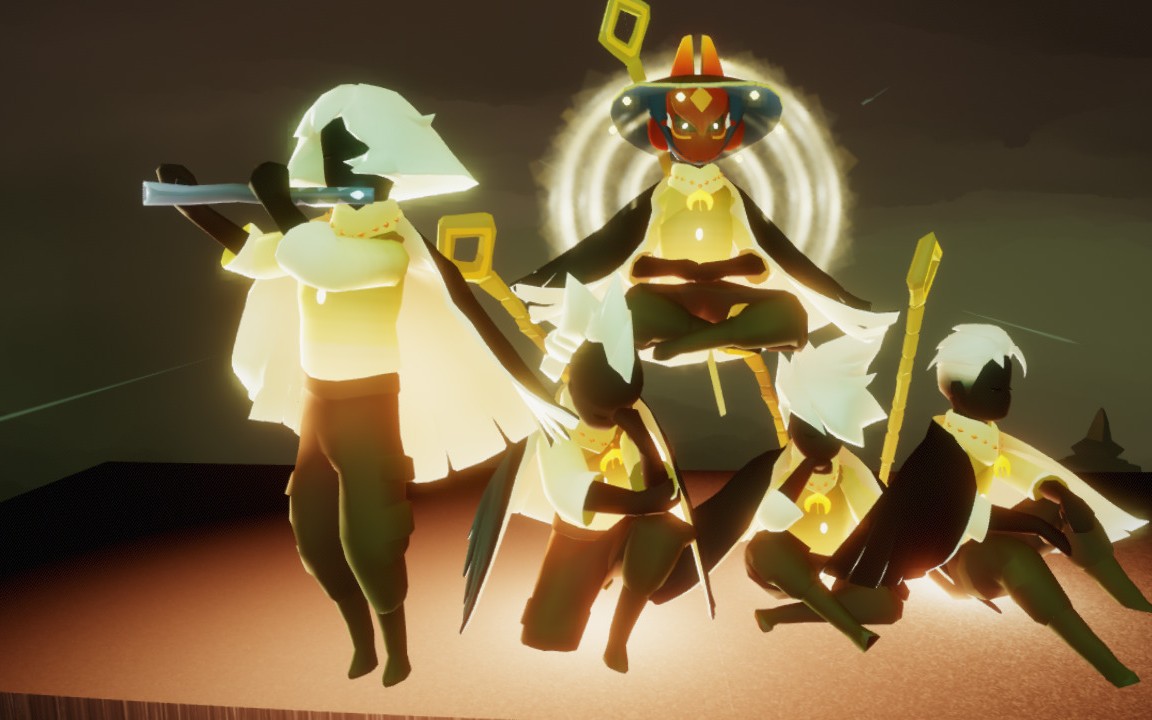 光遇手游 安卓国服全毕业十翼猛一身高出号,你喜欢的样子我都有!