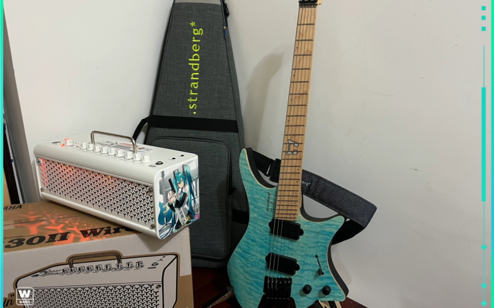 初音联名雅马哈thr30 ii到货!