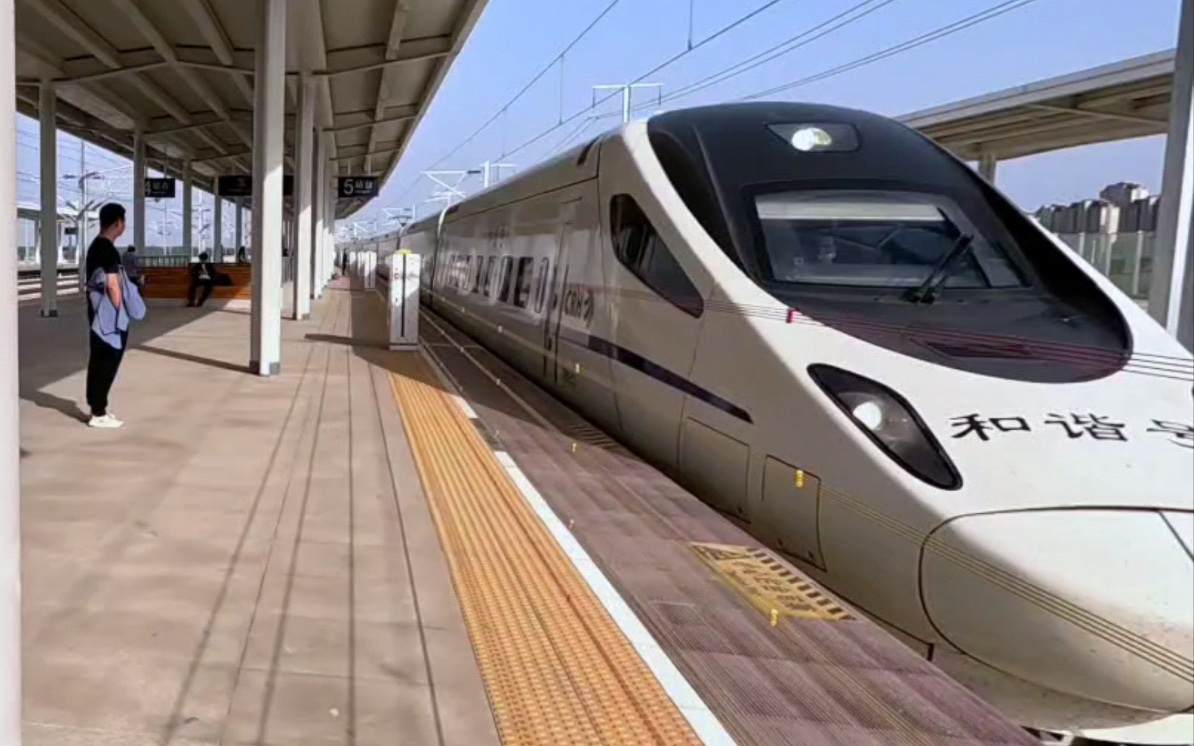 京唐城际新宝坻站!d6610 宝坻-北京区间 pov 乘降