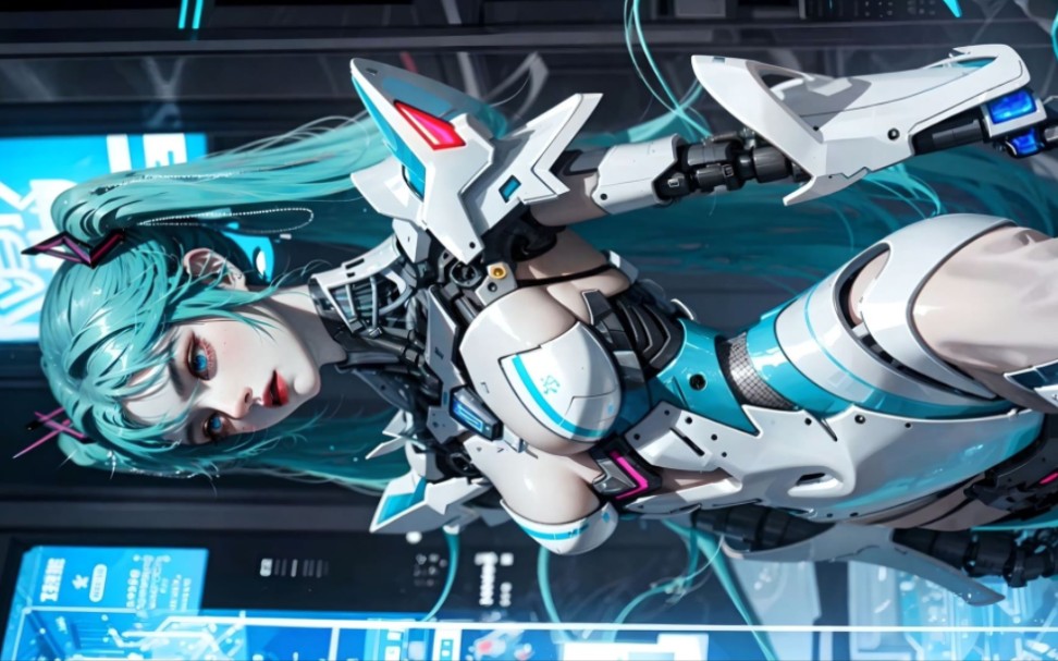 ai-机甲少女-初音未来