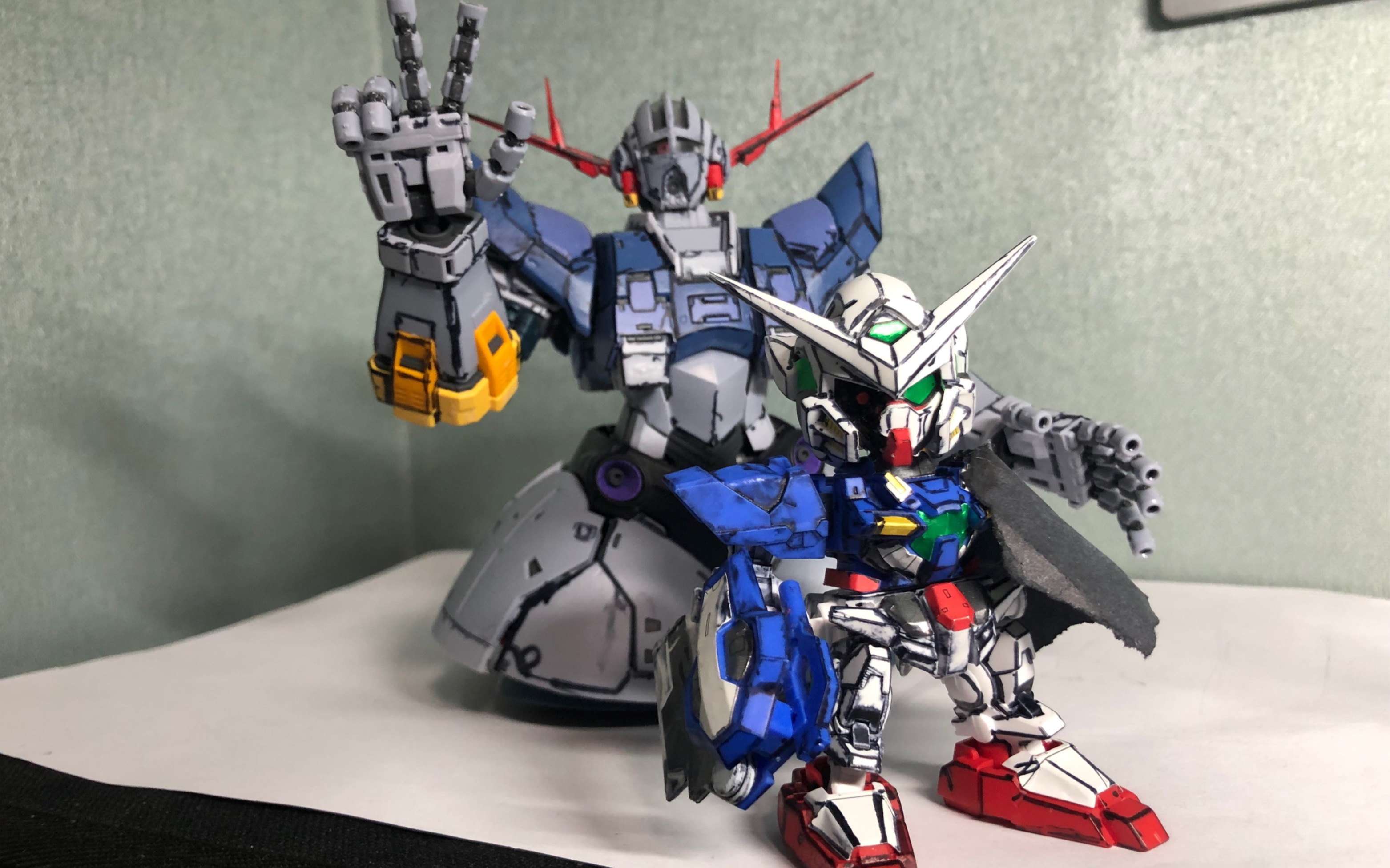 小学生渣作一一sd战损能天使_哔哩哔哩_bilibili