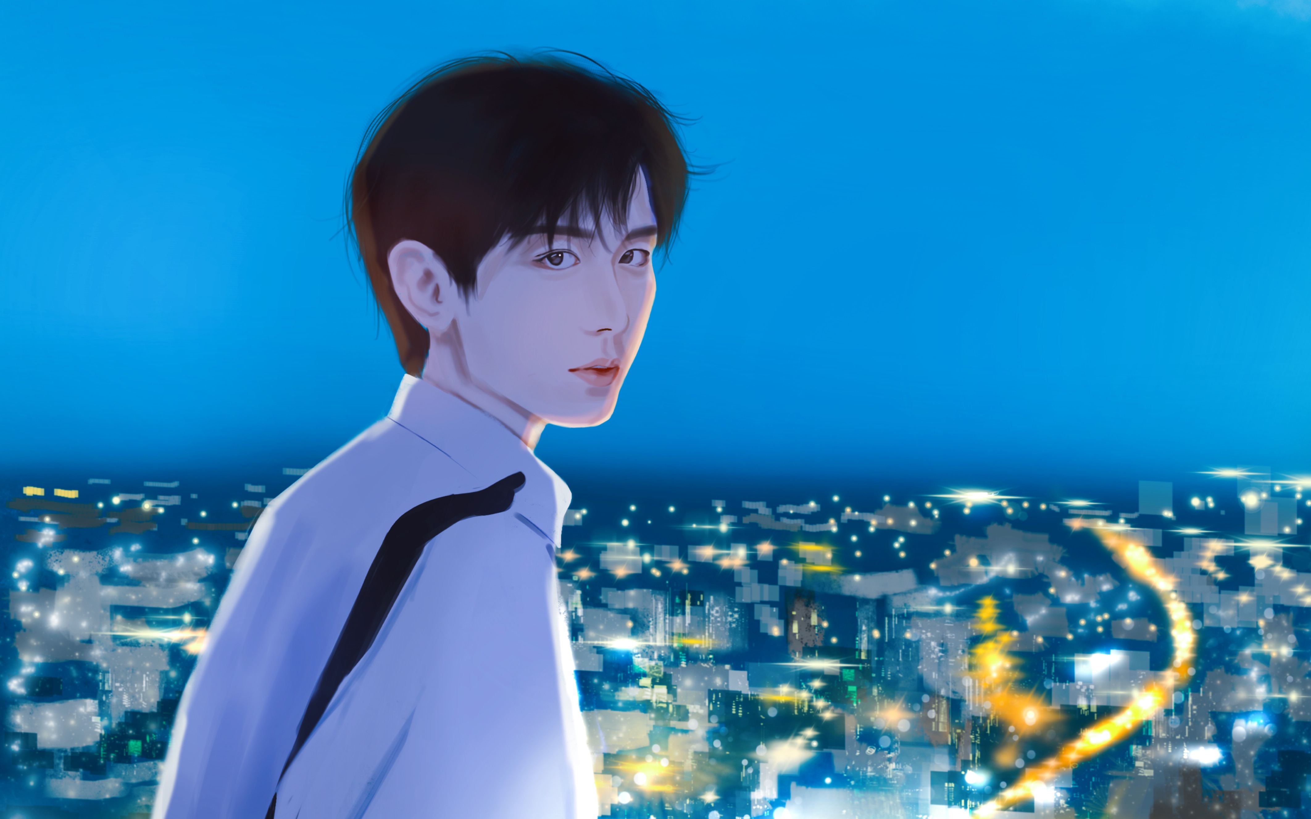 procreate绘画-成毅(应渊·现世)